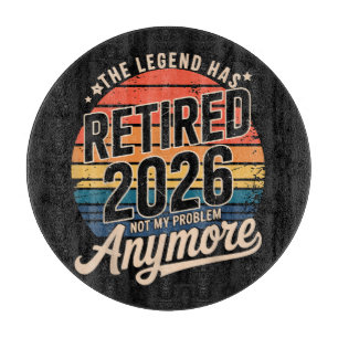 Legende ist 2026 in Rente Nicht mehr mein Problem Schneidebrett