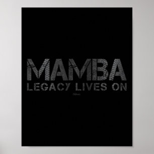 Legende lebt auf Basketball Court Legende Motivati Poster