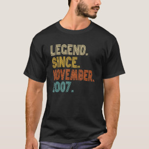 Legende November 2007 15 Jahre alte Geschenke 15.  T-Shirt