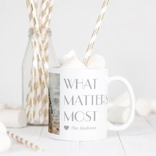 Légende personnalisée COULEUR MODIFIABLE Mug photo