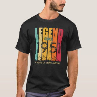 Legende seit 1951 71 Jahre Phantastisch T-Shirt