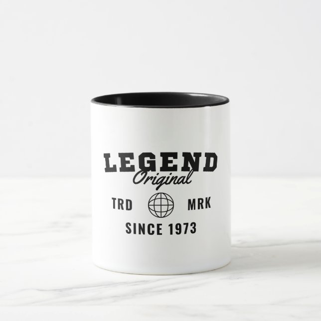 Legende seit 1973 tasse (Zentrum)