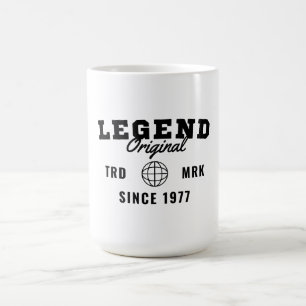 Legende seit 1977 kaffeetasse
