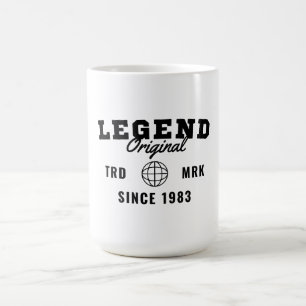 Legende seit 1983 kaffeetasse