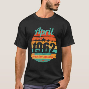 Legende seit April 1962 60 Jahre 60er 60. Geburtst T-Shirt