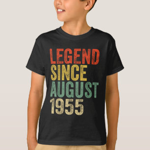 Legende seit August 1955 70. Geburtstagsvibes 70 J T-Shirt