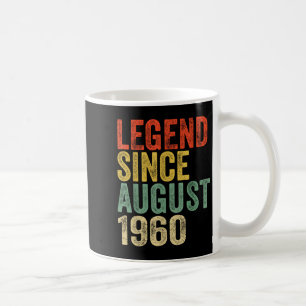 Legende seit August 1960 65. Geburtstagsvibes 65 J Kaffeetasse