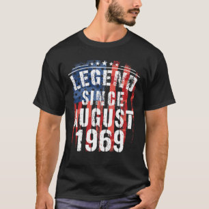 Legende seit August 1969 Großes 50. Geburtstagsges T-Shirt