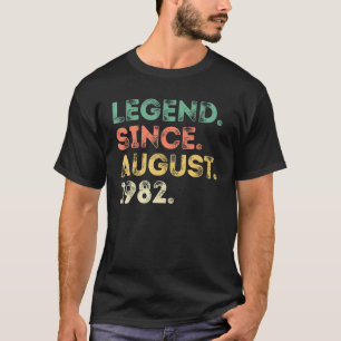 Legende seit August 1982 40. Geburtstag 40 Jahre T-Shirt