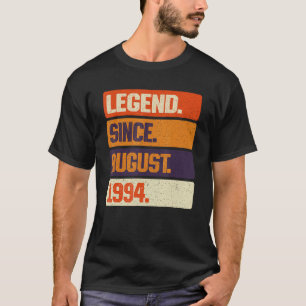 Legende seit August 1994 Retro 29 Jahre alt 29. B T-Shirt