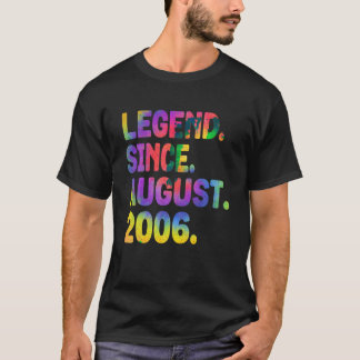 Legende seit August 2006 17 Jahre alte Gefärbte Kr T-Shirt