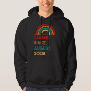 Legende seit August 2008 14. Geburtstag Geboren 20 Hoodie