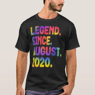 Legende seit August 2020 3 Jahre alte Gefärbte Kra T-Shirt