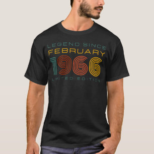 Legende Seit Februar 1966, limitiertes Herren- T-Shirt
