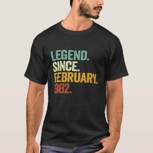 Legende Seit Februar 1982 40. Geburtstag 40 Jahre T-Shirt