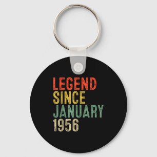 Legende seit Januar 1956 70. Geburtstagsgeschenke Schlüsselanhänger