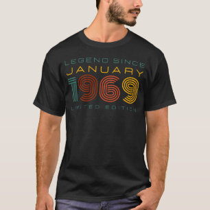 Legende Seit Januar 1969, limitierte Auflage T-Shirt