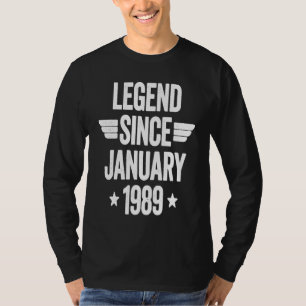 Legende seit Januar 1989 1 T-Shirt