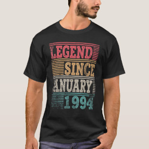 Legende seit Januar 1994 Alles Gute zum 29. Geburt T-Shirt