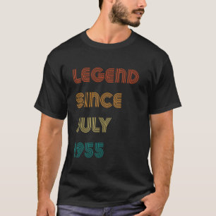 Legende seit Juli 1955 Retro 70. Geburtstag T-Shirt