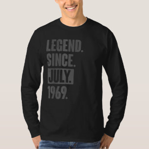 Legende seit Juli 1969 53 Jahre alt 53. Geburtstag T-Shirt