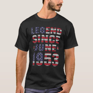 Legende seit Juni 1953 69. Geburtstag 69 Jahre alt T-Shirt