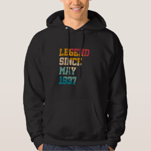 Legende seit Mai 1937 Funny 88 Years Old Retro 88t Hoodie