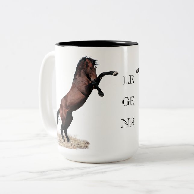 LÉGENDE Spirited Mustang Mug  (Devant gauche)