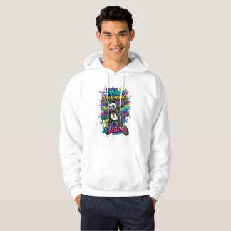 Légende Urbaine Panda Sweat à Capuche pour Hommes 