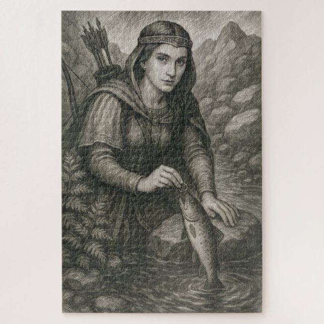 Legende von Mathilde und der Forelle von Orval, Be (Vertikal)