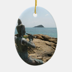 Legende von Sudsakorn ... Sattahip, Thailand Keramik Ornament