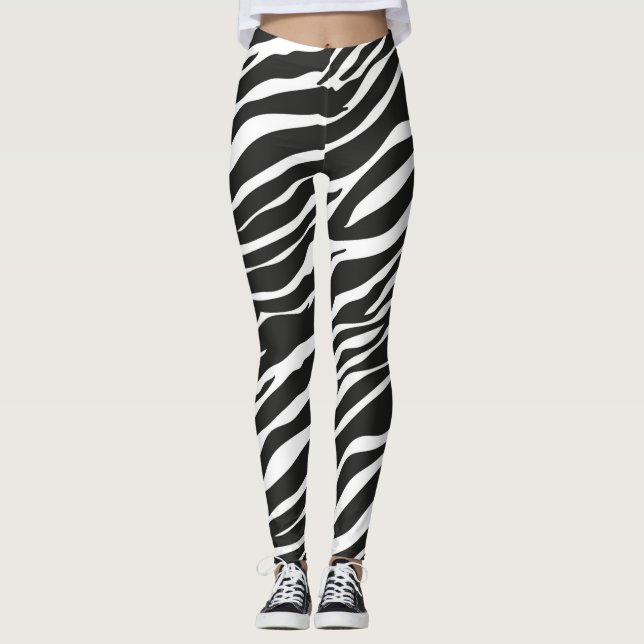 Legende von Zebra, Legende von Tieren für Frauen Leggings (Vorderseite)