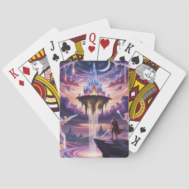 Legenden des Zauberkartendecks Spielkarten (Rückseite)