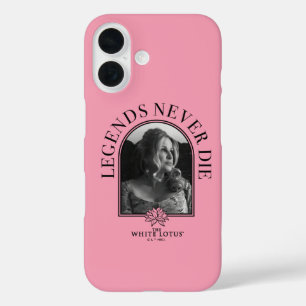 Legenden nie Die - der weiße Lotus iPhone 16 Hülle