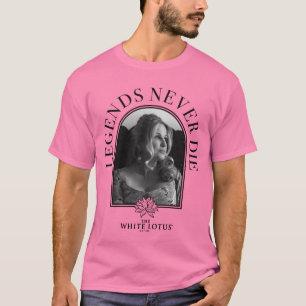 Legenden nie Die - der weiße Lotus T-Shirt