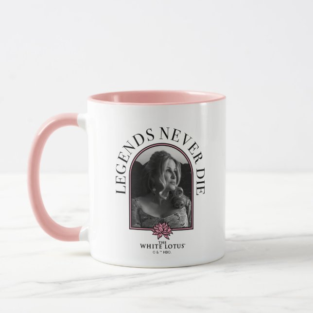 Legenden nie Die - der weiße Lotus Tasse (Links)
