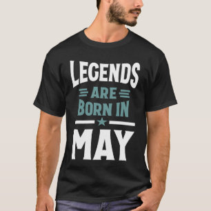 Legenden sind im Mai Geboren T-Shirt