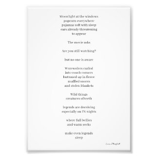 Legenden sind täuschend 5x7 literarischer Poesie-D Fotodruck