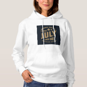 Legenden werden im Juli geboren Originalqualität Hoodie
