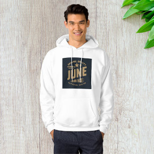 Legenden werden im Juni geboren Original Qualität Hoodie
