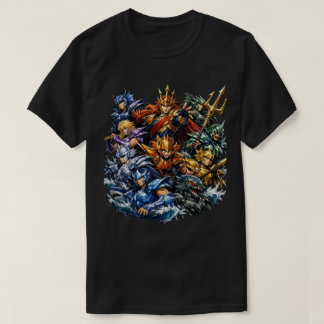 Legendenhafte Krieger des Meeresreichs T-Shirt