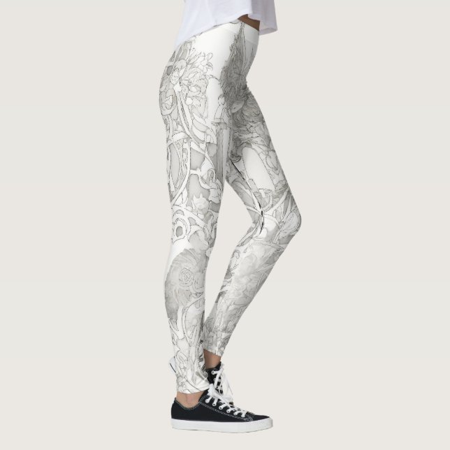 "Légendes en Leggings : Libérez votre style avec n (Droite)