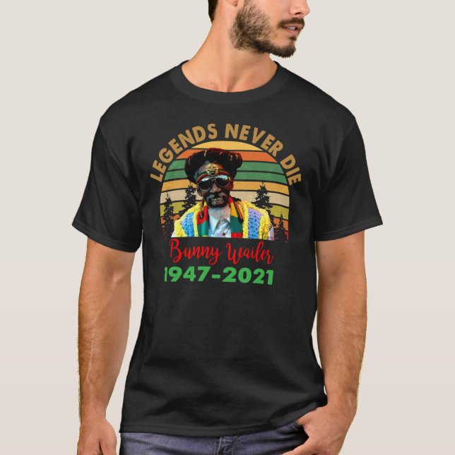 LEGENDS NIEMALS DIE BUNNY WAILER Trending Relaxen  T-Shirt (Vorderseite)