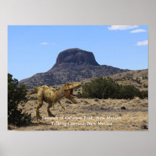 Legends of Cabezon Peak, New Mexico Poster