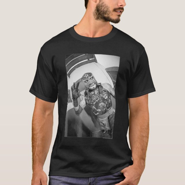 Legends of Lucha Libre Penta Zero M Rockstar Portr T-Shirt (Vorderseite)