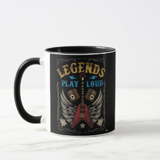 Legends Play Loud, Mug Tasse