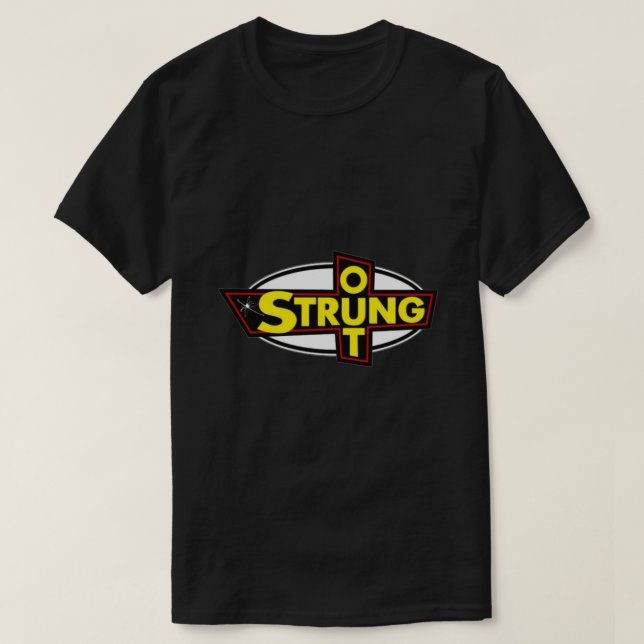 Legends Rock Strung Out - Trendige Logo-Band T-Shirt (Design vorne)