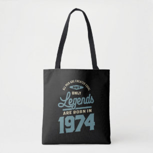 Legends seit 1974 Geburtstagsgeschenk Tasche