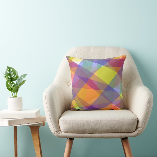 Légère Géométrique - Coussin (Chaise)