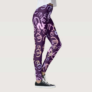Legging à motif Euro Dollars Awesome Money